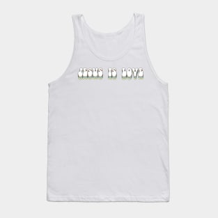 jesus is love groovy Tank Top